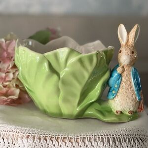 Beatrix Potter Peter Rabbit Cabbage Planter Bowl